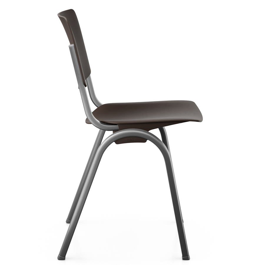 HAG Celi Kunststoffstuhl | Gestell Raw | Schale Recycled Schneepflug-Edition