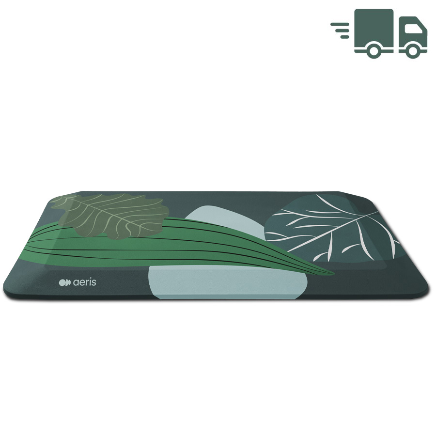 Aeris Muvmat Anti-Ermüdungsmatte schwarz - Bezug Jungle