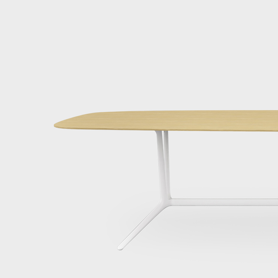 lapalma Trail Tisch Indoor | Eiche gebleicht | rechteckige Platte | Beispielbild