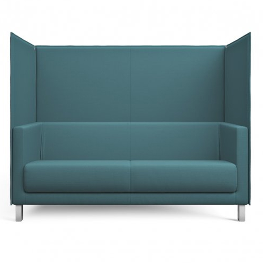 Profim Vancouver Lite Akustik 3-Sitzer Sofa mit Trennwänden und Vierfußgestell