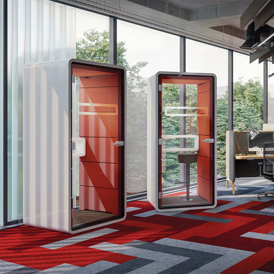 Hushphone Telefonbox Telefoncube Akustikbox Telefonzelle