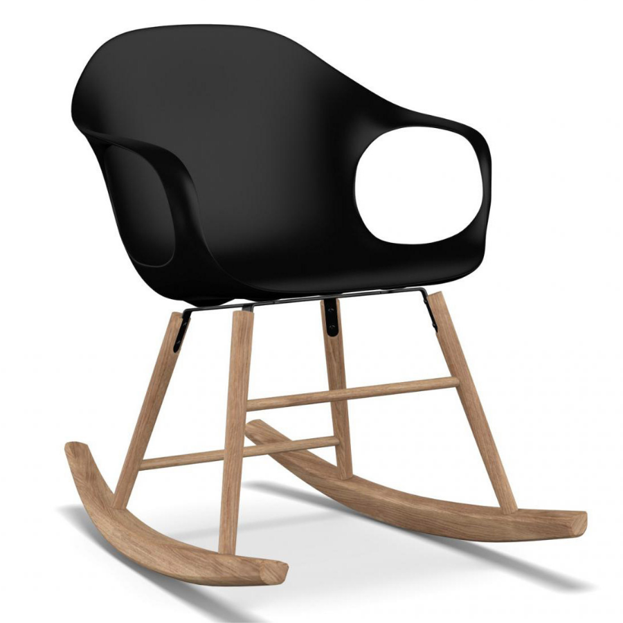 Kristalia ELEPHANT Schaukelstuhl mit Eichenholz