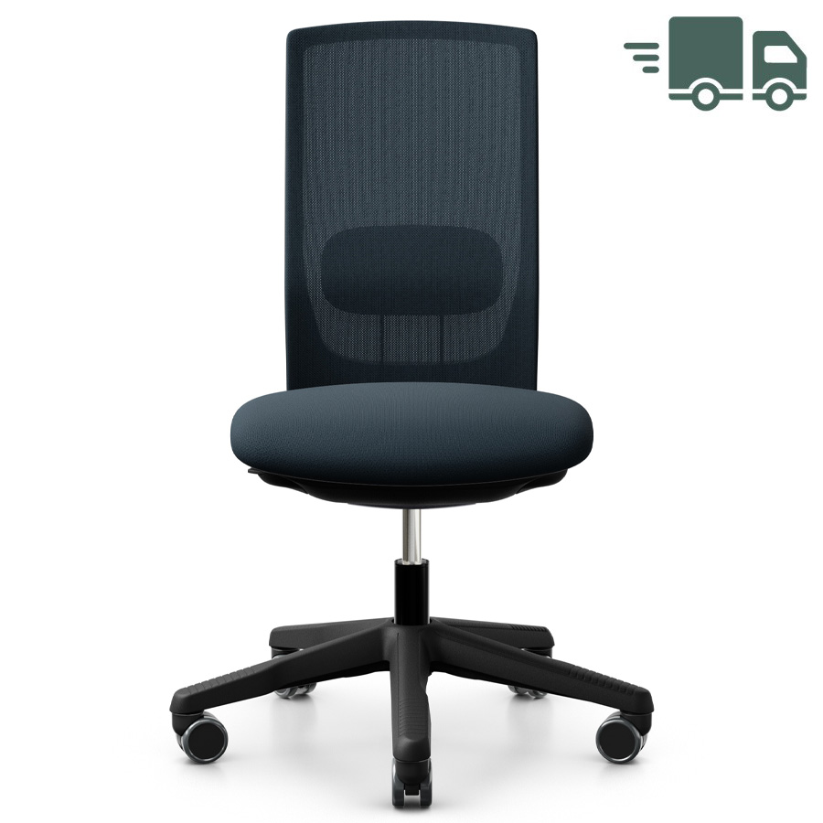 HAG Futu mesh - Bezug Farbe dusk - mit Lordosenstütze - Front