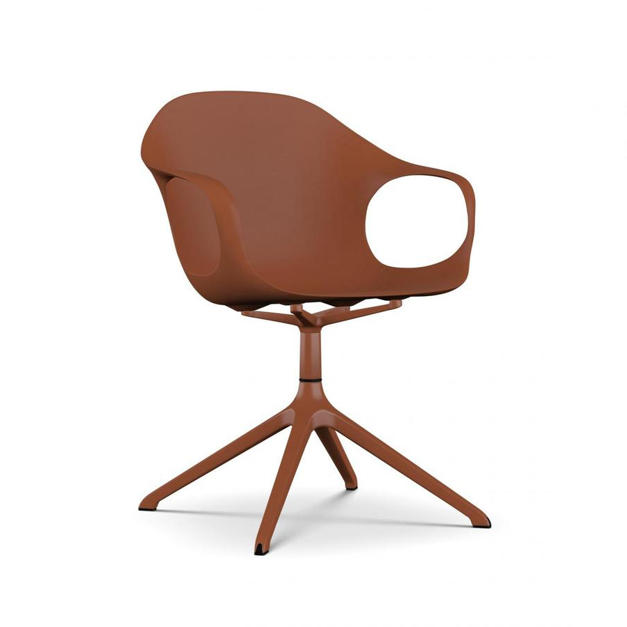 Kristalia Elephant Drehstuhl terracotta terracotta