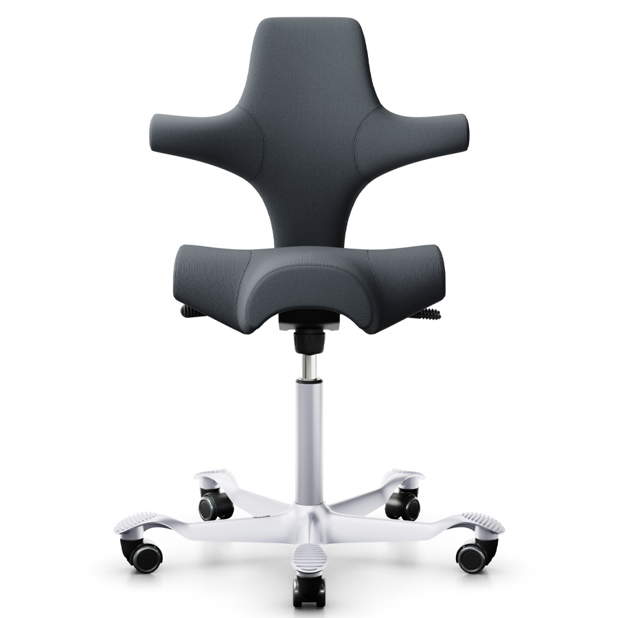 HAG CAPISCO 8106 - Stoff Select 60003 - Gestell silber - Frontansicht