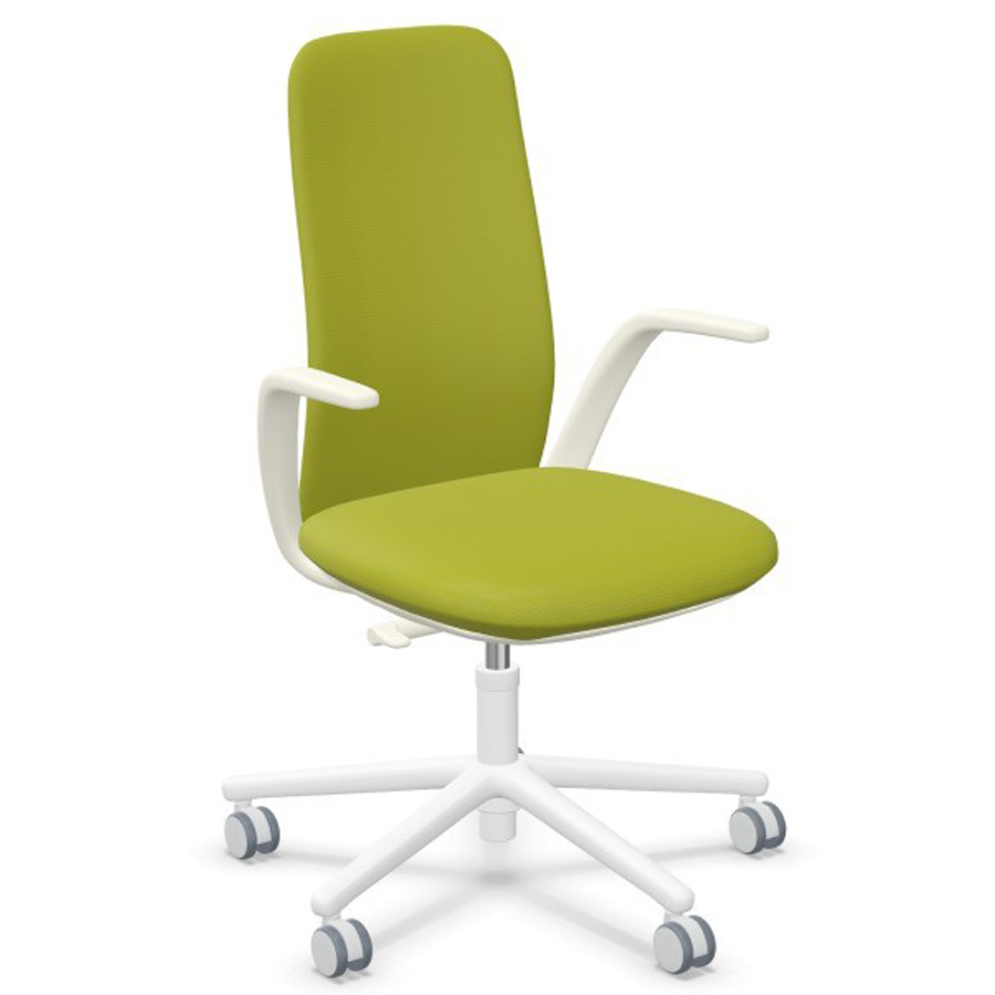 HAWORTH Nia Bürodrehstuhl - Rückenlehne mittelhoch - Bezug Convert grün
