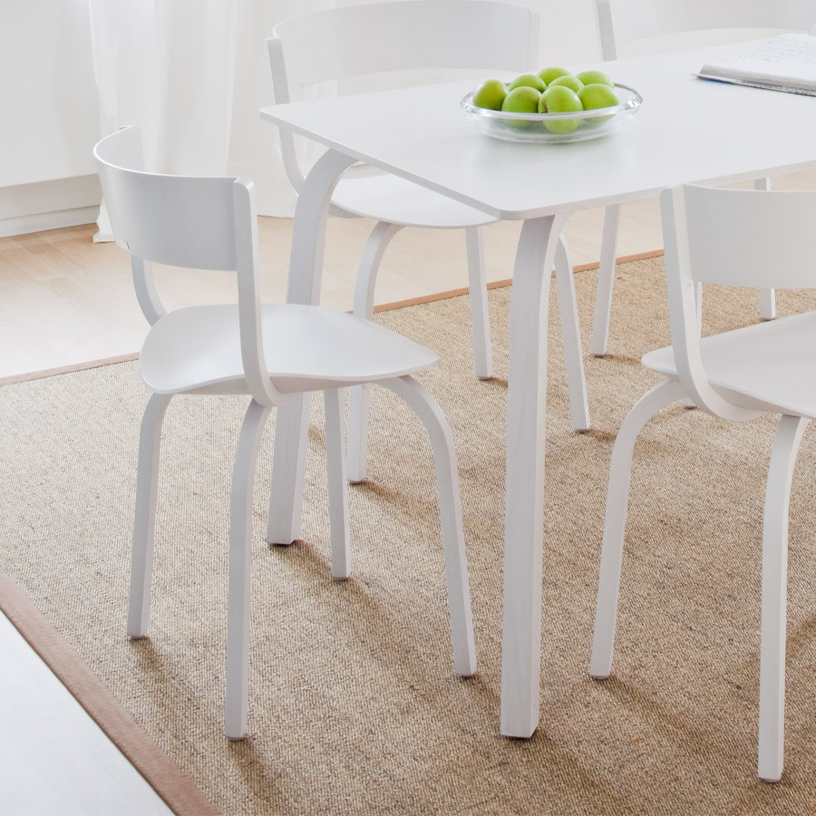 THONET Holzstuhl 404-Serie - Eiche weiß lasiert