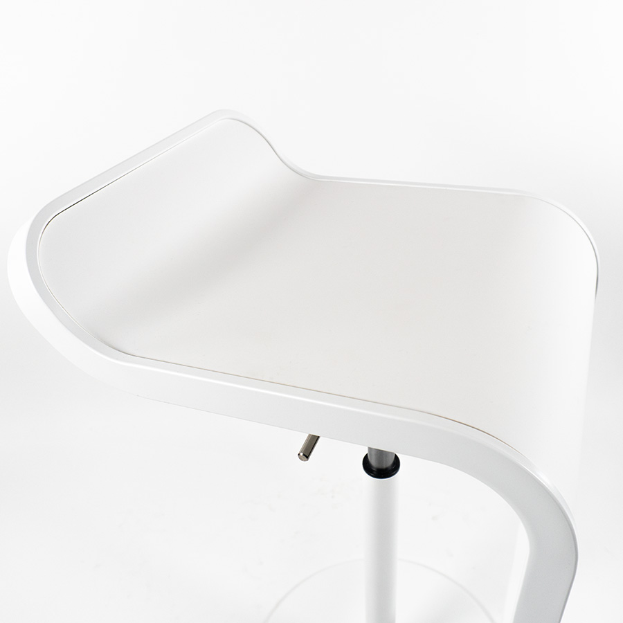 lapalma LEM Barhocker Sitz Fenix weiß | Detail