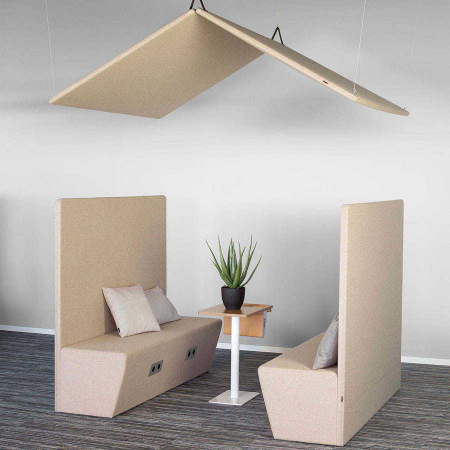 Götessons The Hut Roof - Beispiel mit Half a Hut Sofas