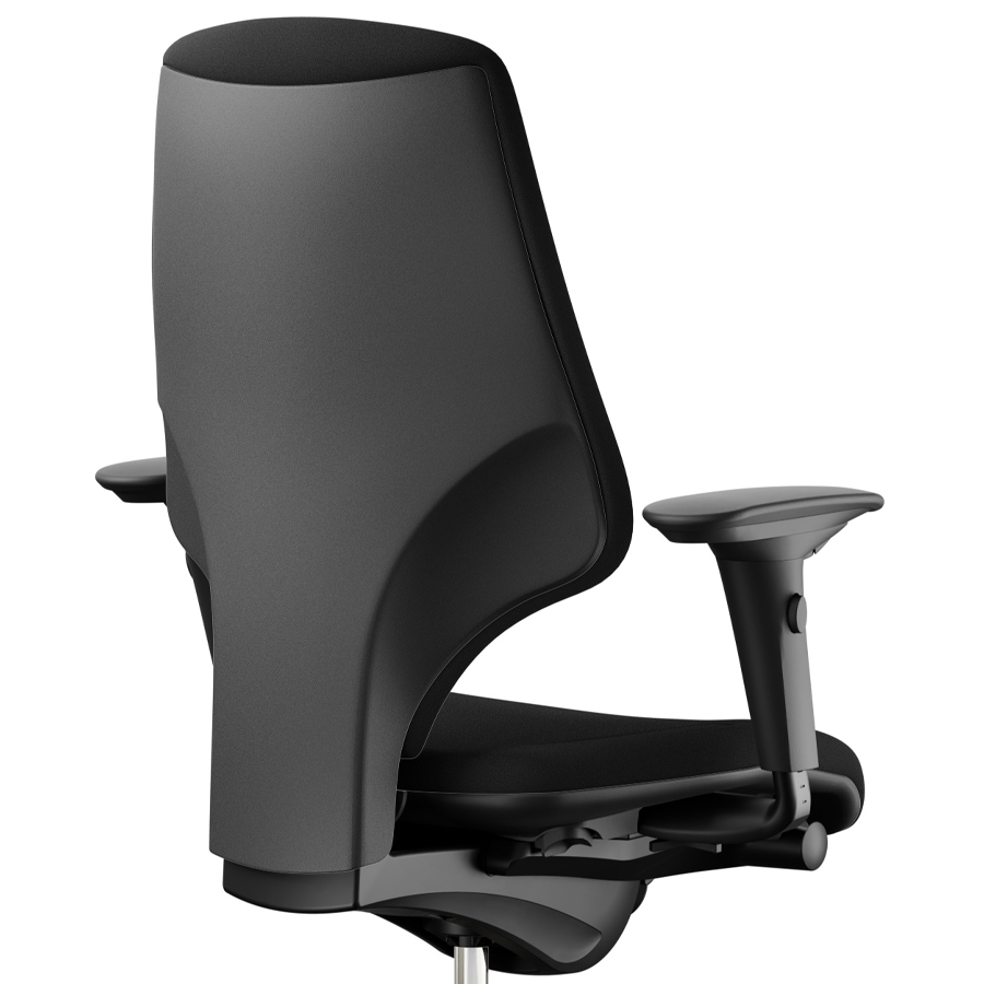 Giroflex 64-3578 mit Stoff Xtreme schwarz und 4D-Armlehnen, schwarz