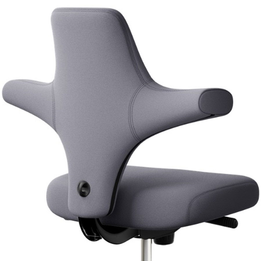 HAG CAPISCO 8126 Stoff Xtreme mit flachem Sitz Nahaufnahme