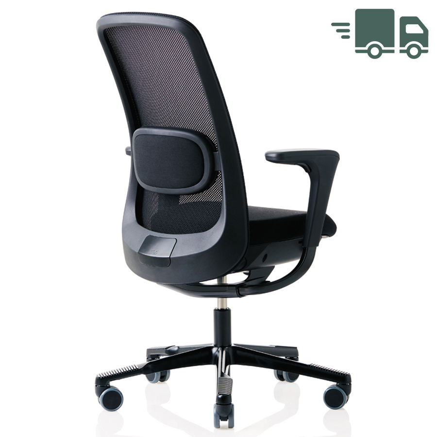 Sofi Mesh mit Standard Armlehnen schwarz schnell geliefert