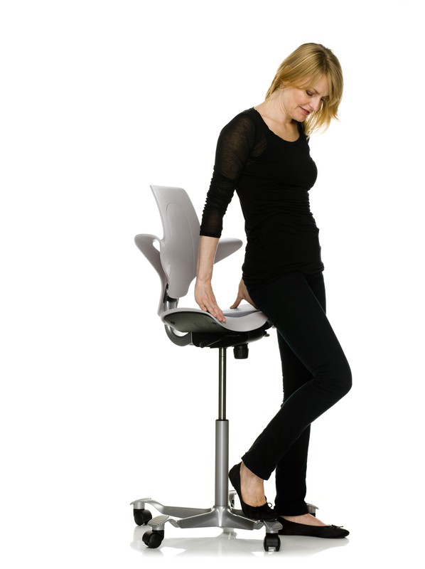 HAG Capisco Puls 8010 als Stehhilfe