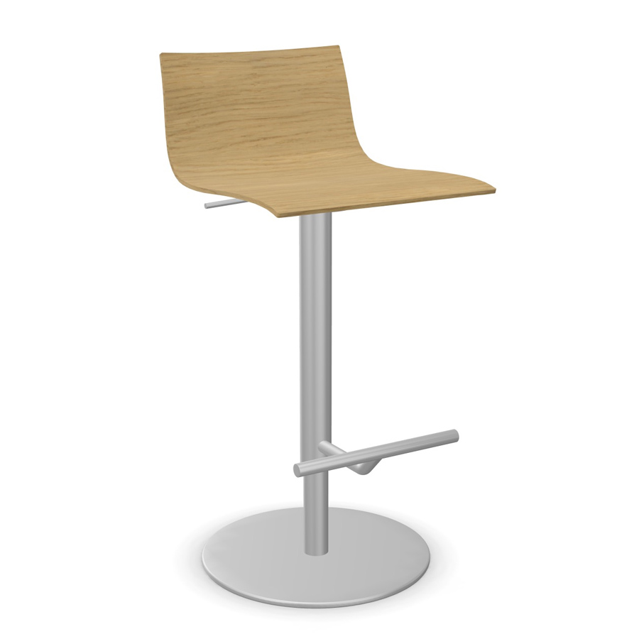 lapalma Thin Barhocker Eiche gebleicht