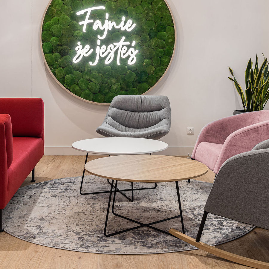 Noti Mishell Beistelltisch mit Kufengestell Tischplatte Eiche natur, Kufengestell schwarz