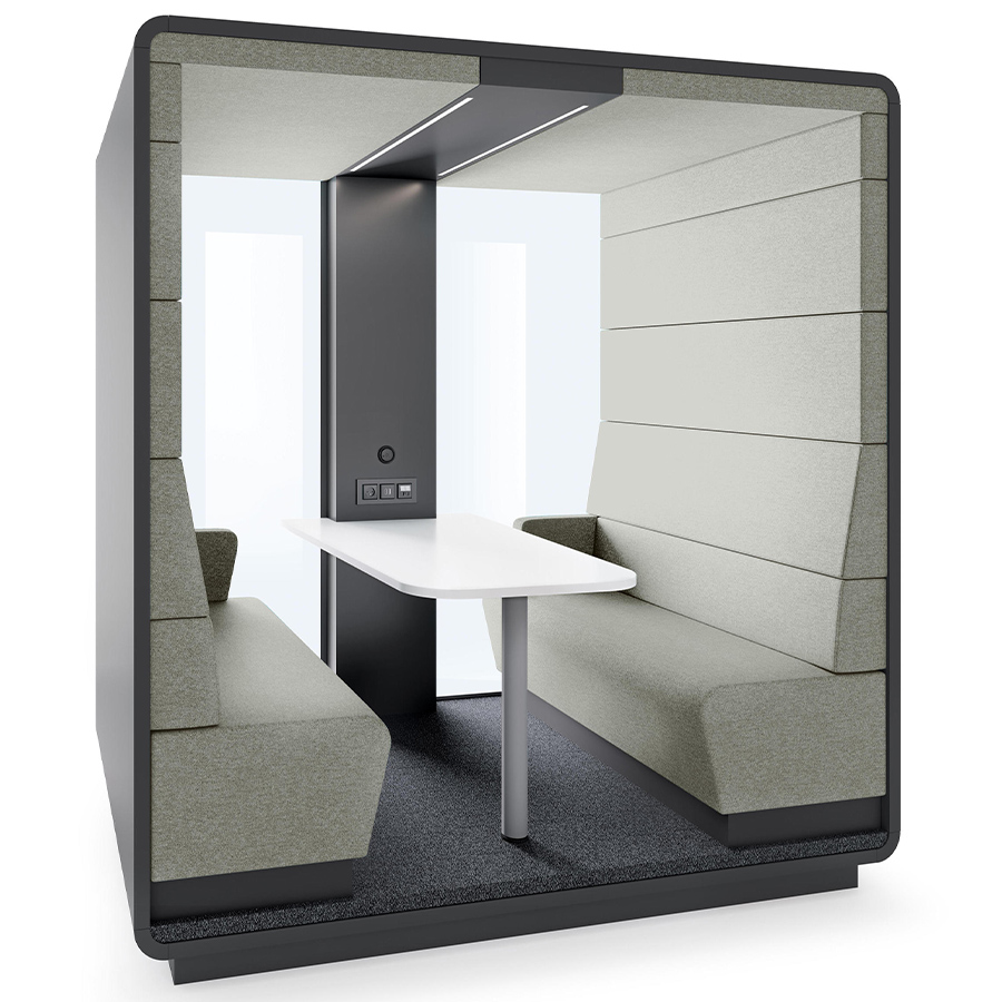 Hushoffice Hushmeet.Open in Wool Pelican