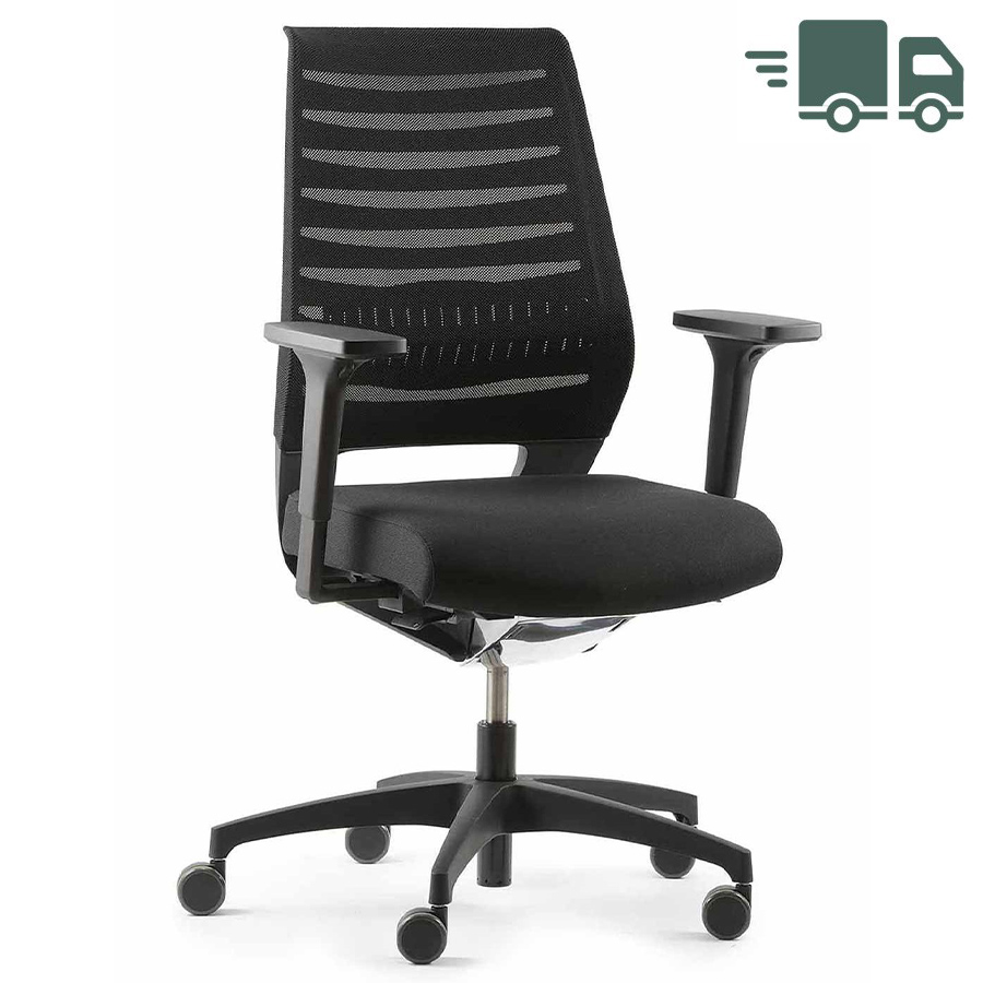 Dauphin X-CODE XC 5380 schwarz Polsterrückenlehne