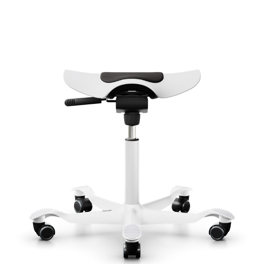 HAG CAPISCO PULS 8001 Hocker "white edition" - weiß ohne Sitzflächenmatte