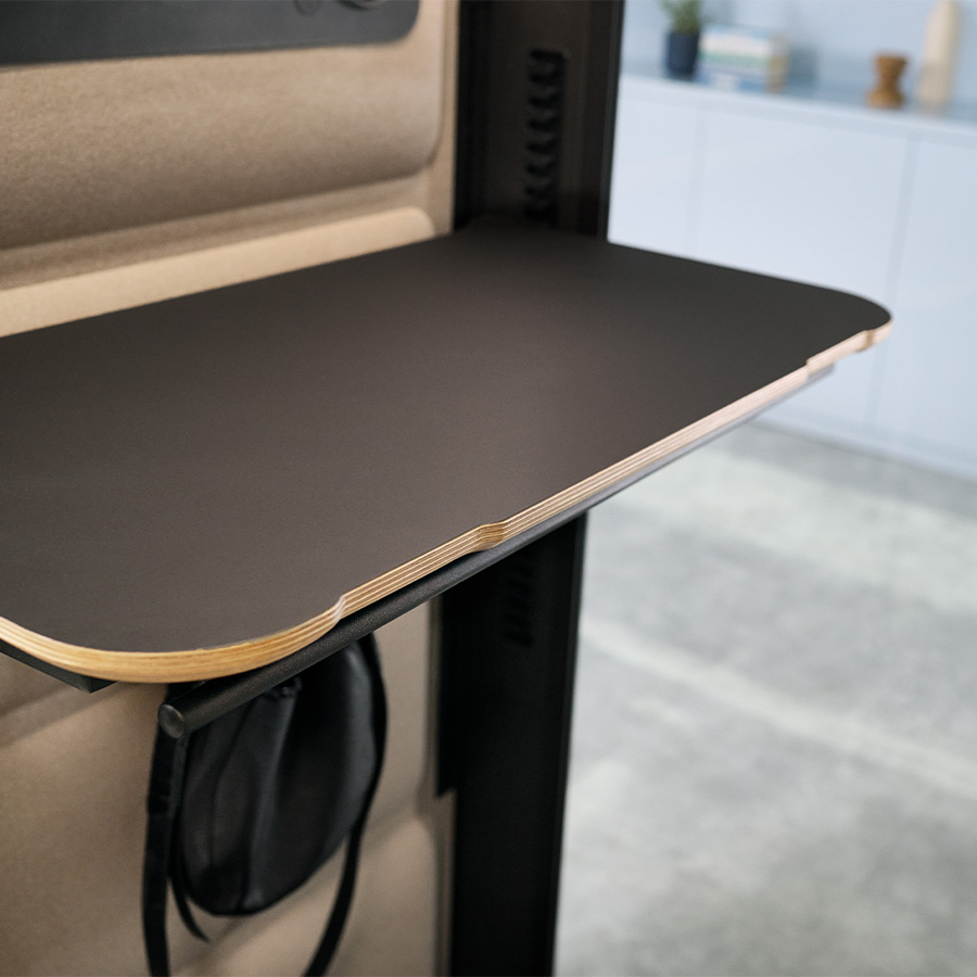 Hushfree.S Akustikbox Tischplatte Cosmos Grey