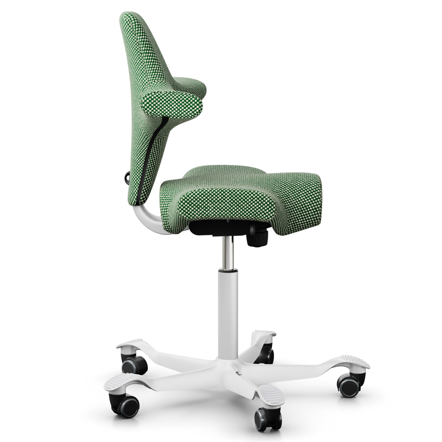 HAG Capisco 8106 mit Designstoff Sisu green and white