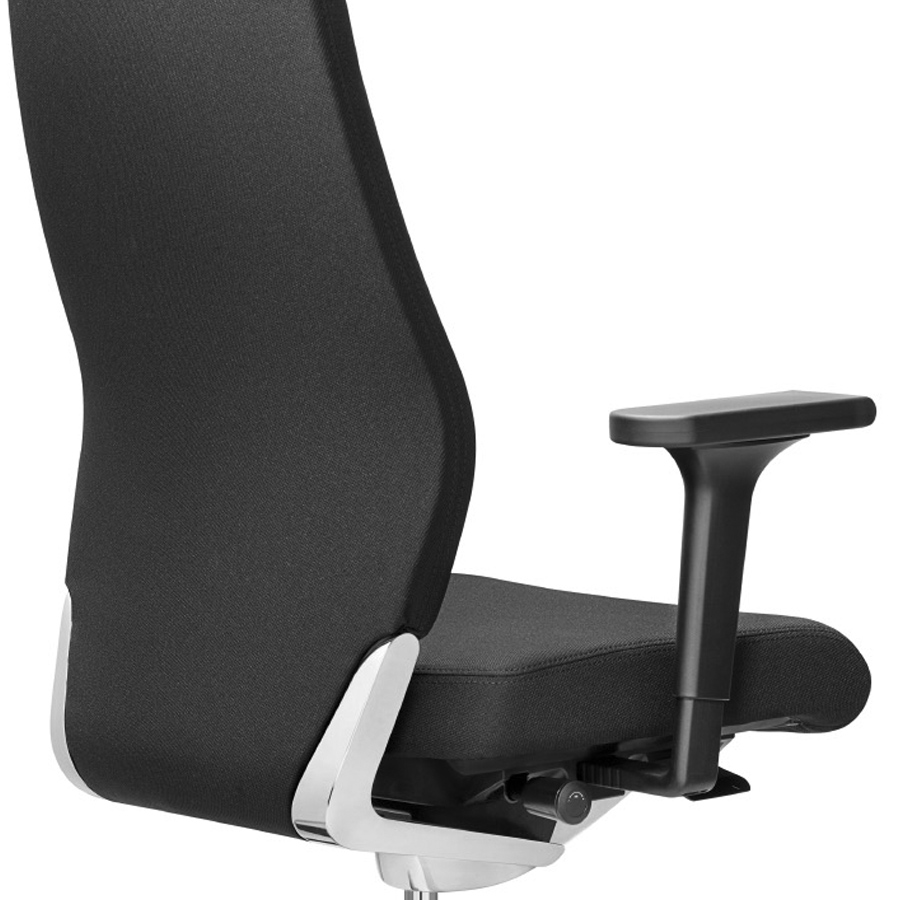 Züco Selvio E | Vollgepolstert | 3F Armlehnen | Detail Rückseite