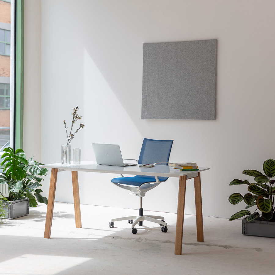 Rim Zero G Gestell weiß, mit Armlehnen, Stoff 446, Fußkreuz weiß