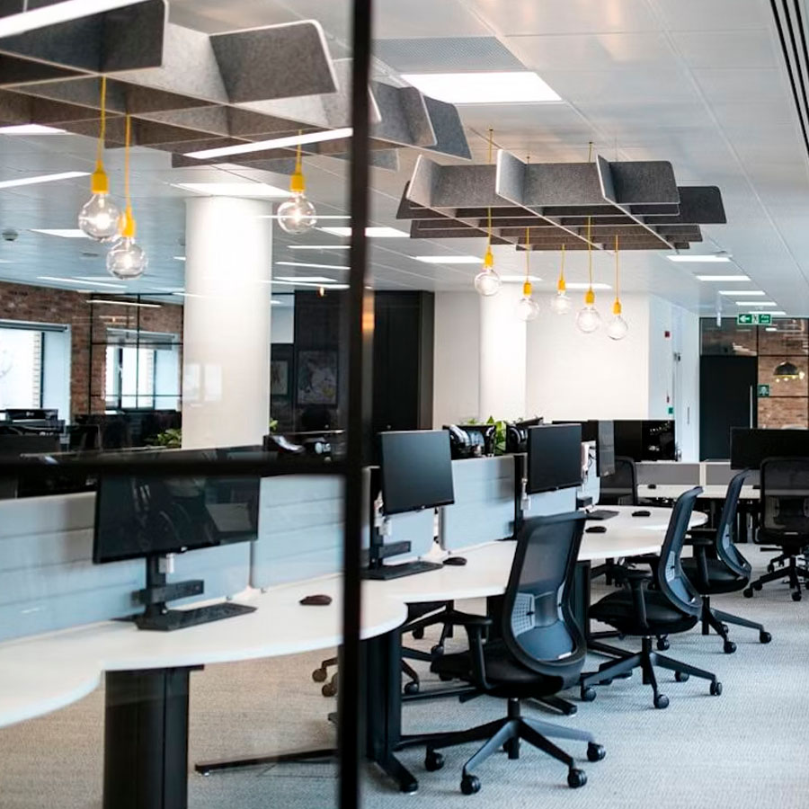 BuzziSpace BuzziGrid | Deckenabsorber | Beispielbild