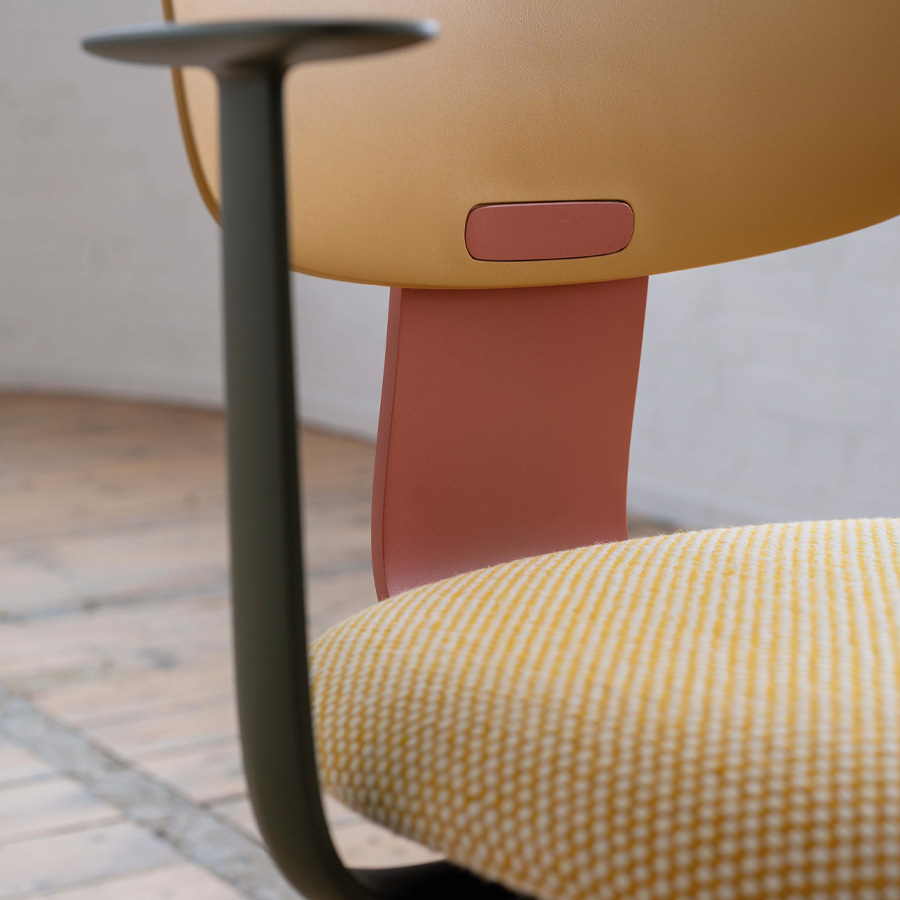 HAG Tion 2140 Bürostuhl mit Armlehnen - Nahaufnahme