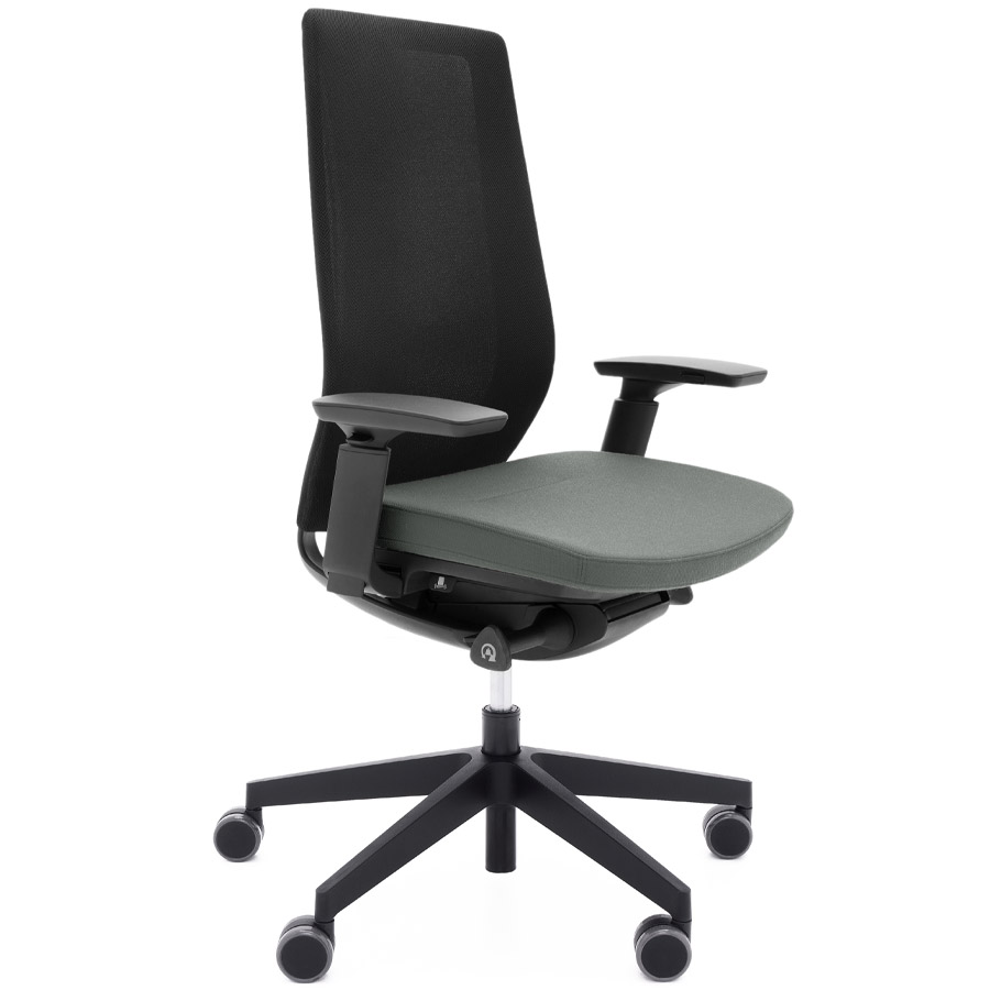 Profim AccisPro mit Netzrücken schwarz und Sitzbezug Select 60132