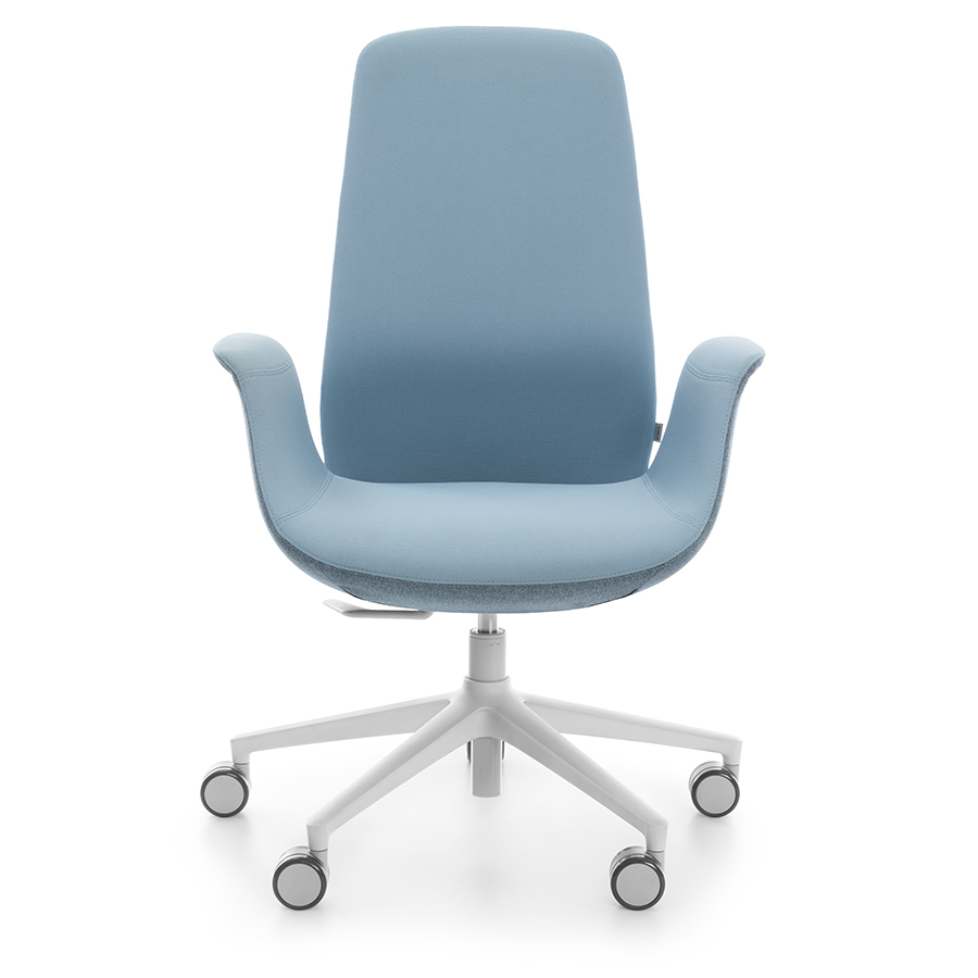 Profim ElliePro 10ST Bezug blau - Fußkreuz weiß