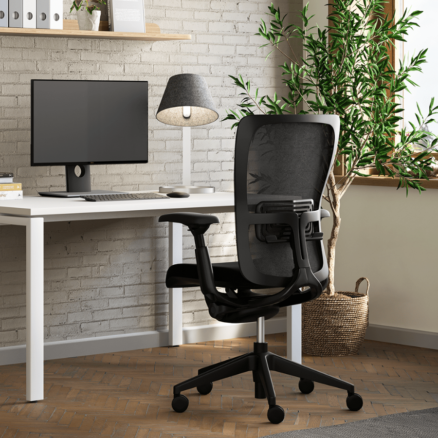 HAWORTH Zody (Comforto 89) Bürodrehstuhl schwarz mit Netzrücken