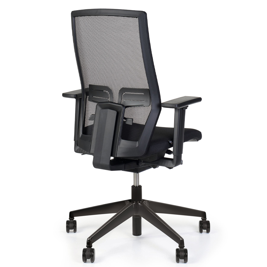 König+Neurath JET II SP Bürodrehstuhl mit Netzrücken - Rückansicht