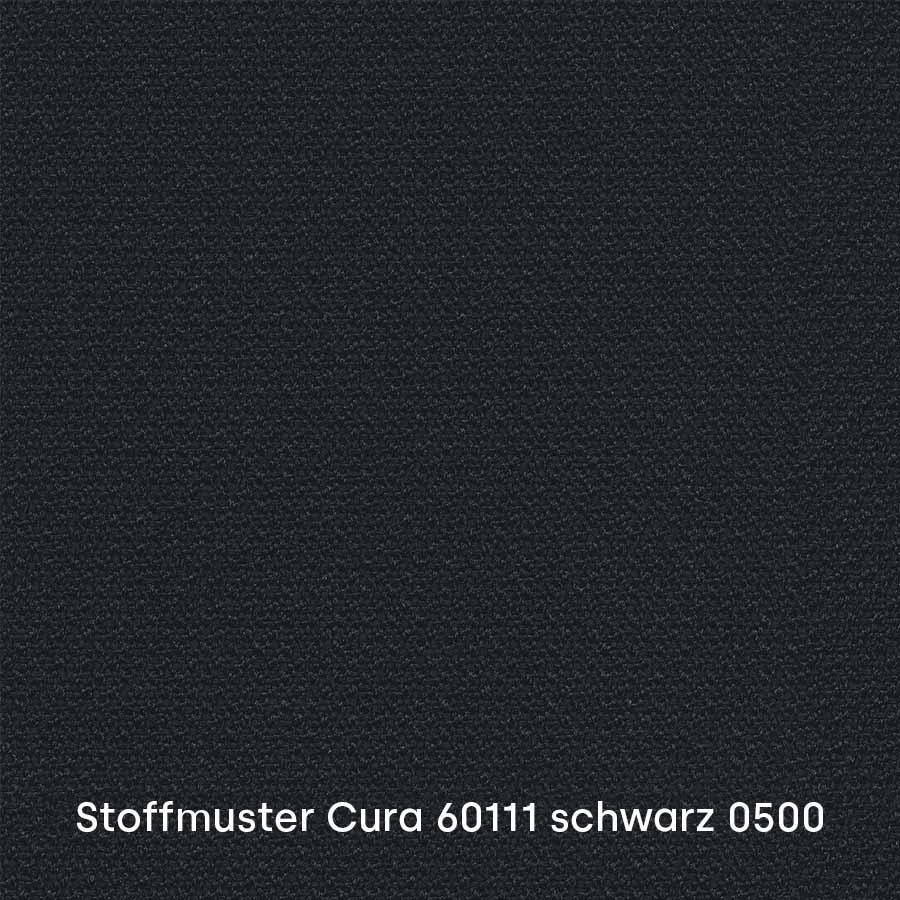 Stoffmuster Gabriel Cura schwarz
