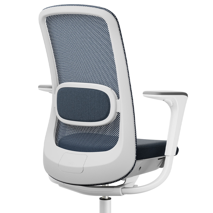 HAG SoFi Mesh 7500 Dark Blue mit Gestell in Weiß