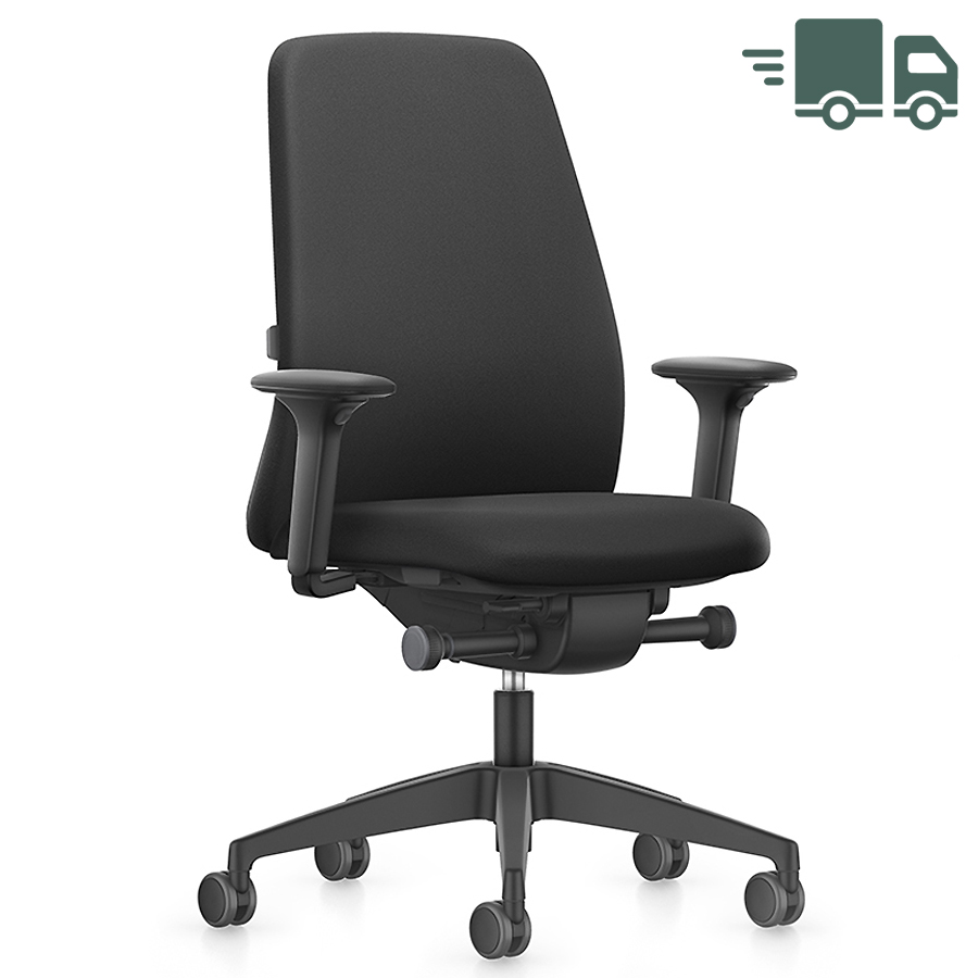 Interstuhl EVERYis1 (EV111) Bürostuhl Polsterrücken Testsieger