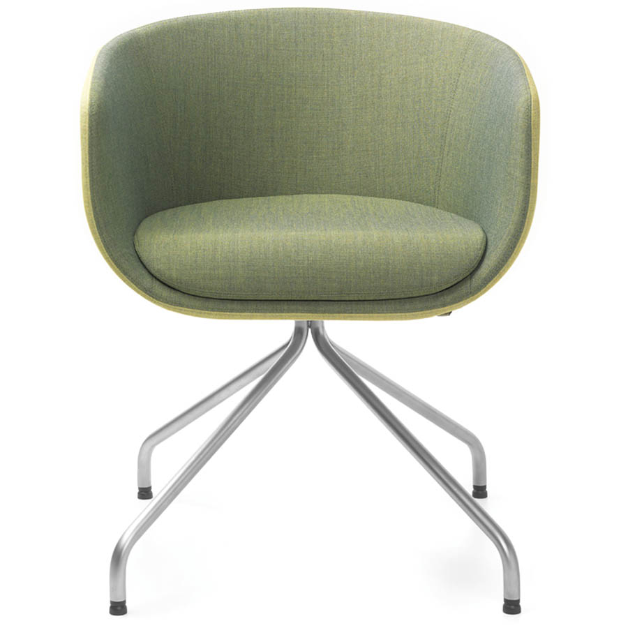 Profim Nu 20H Spinnenfuß chrom - Bezug zweifarbig - Front