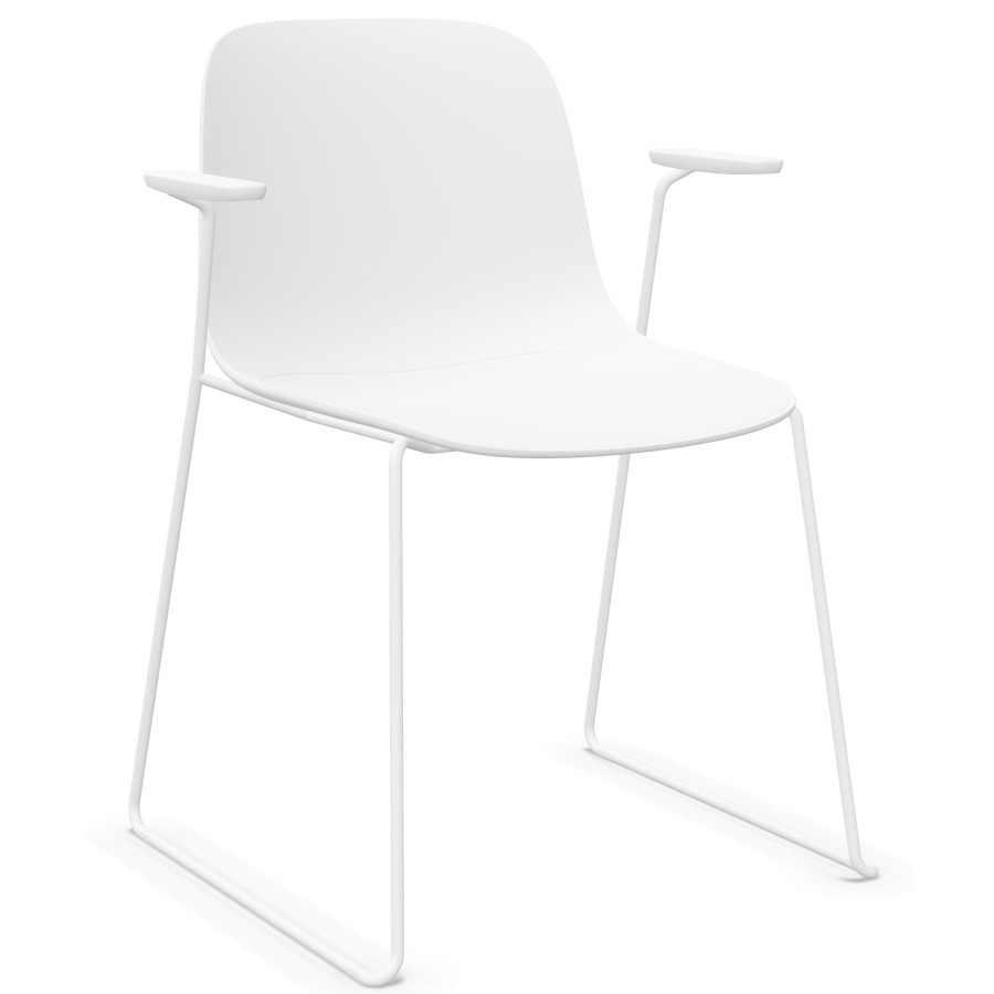 Lapalma SEELA S310 komplett weiß mit Armlehnen