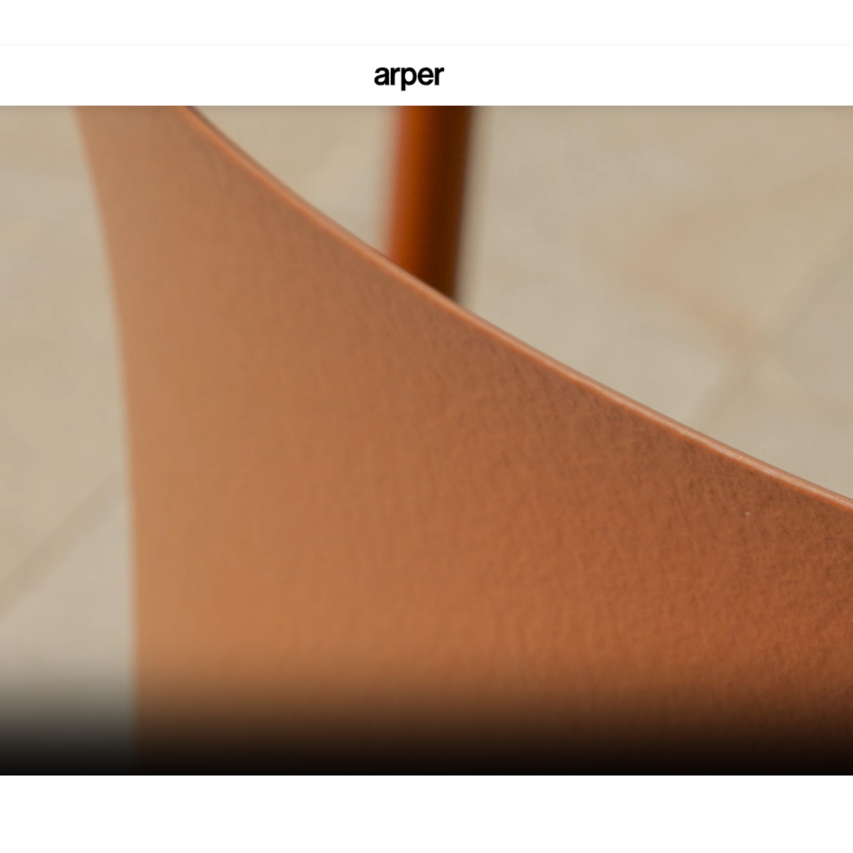 Arper CATIFA 46 0502 (RE) | einfarbig | Kufengestell | Esszimmerstuhl | Outdoor geeignet