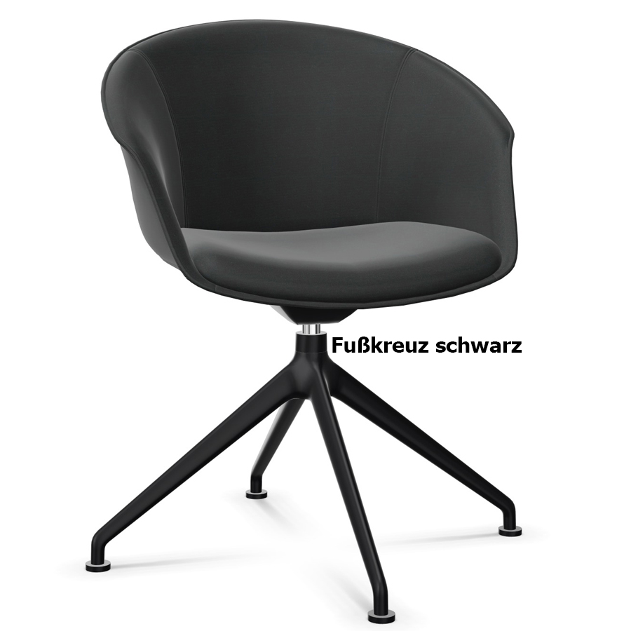 Interstuhl SHUFFLEis1 SU344 - Fußkreuz schwarz