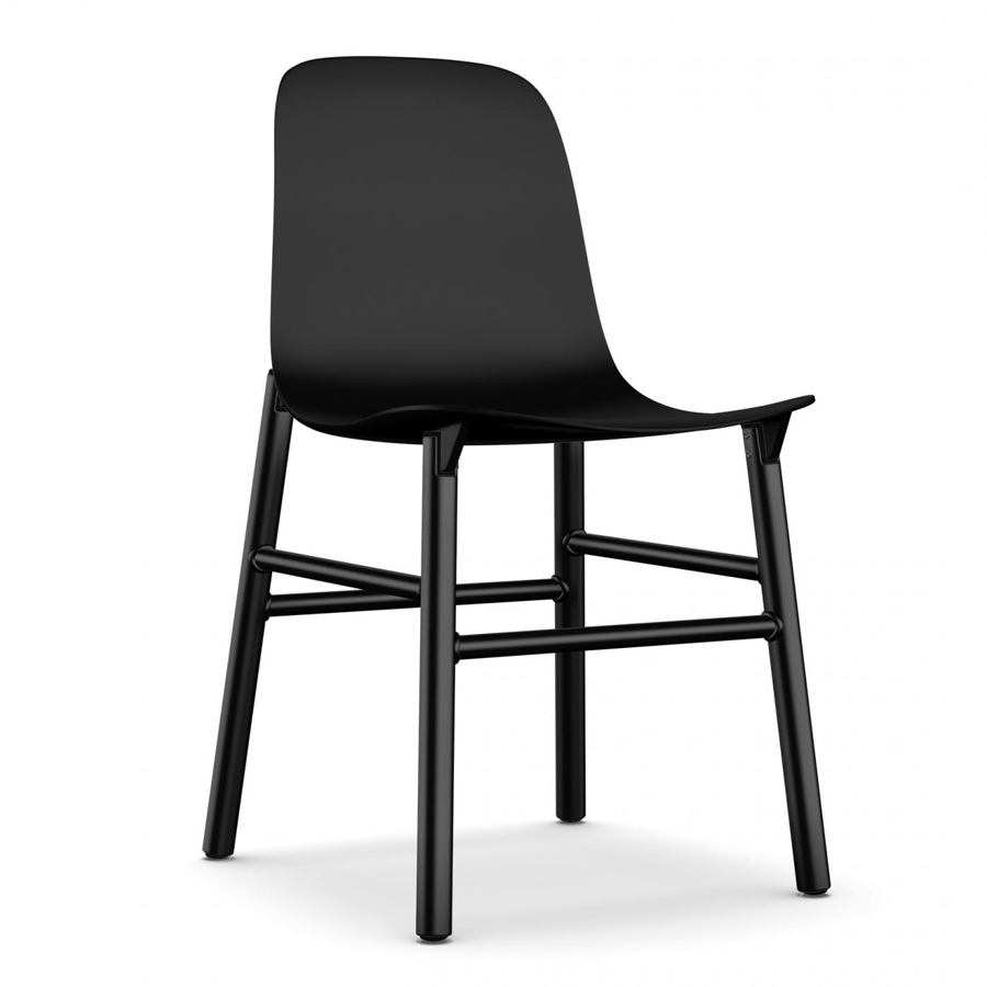 Kristalia Sharky Aluminiumfuss - Variante schwarz