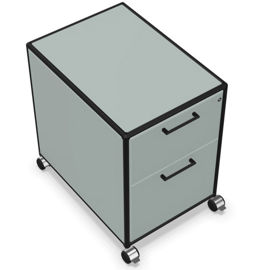 Bosse Black Edition Rollcontainer 36 silber