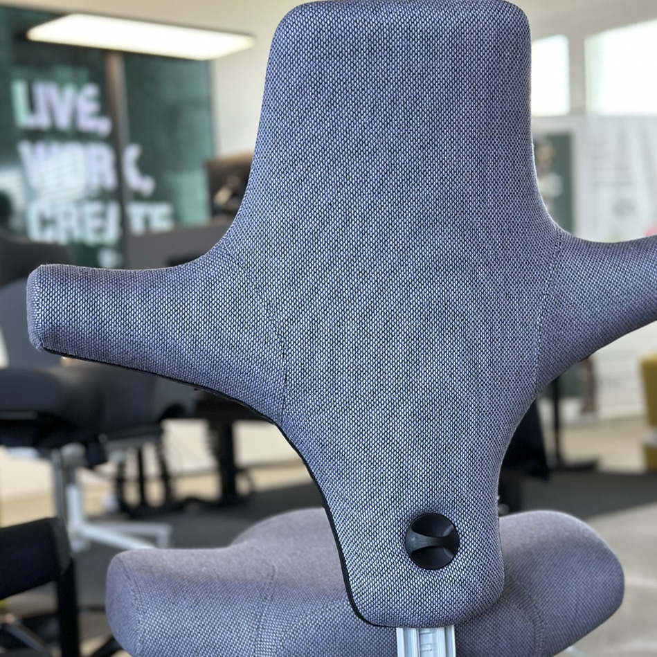 HAG CAPISCO 8106 Stoff Re-wool 0658 taubenblau