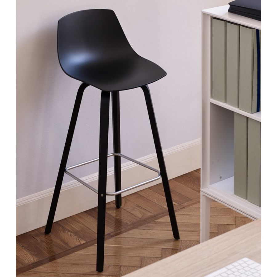 lapalma MIUNN S105 Barhocker schwarz 75 cm