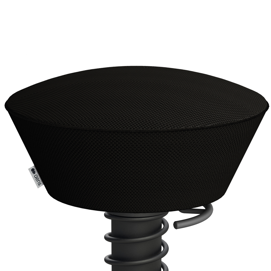 Aeris Swopper Air Mesh-Gewebe Runner schwarz mit Rollen - Nahaufnahme