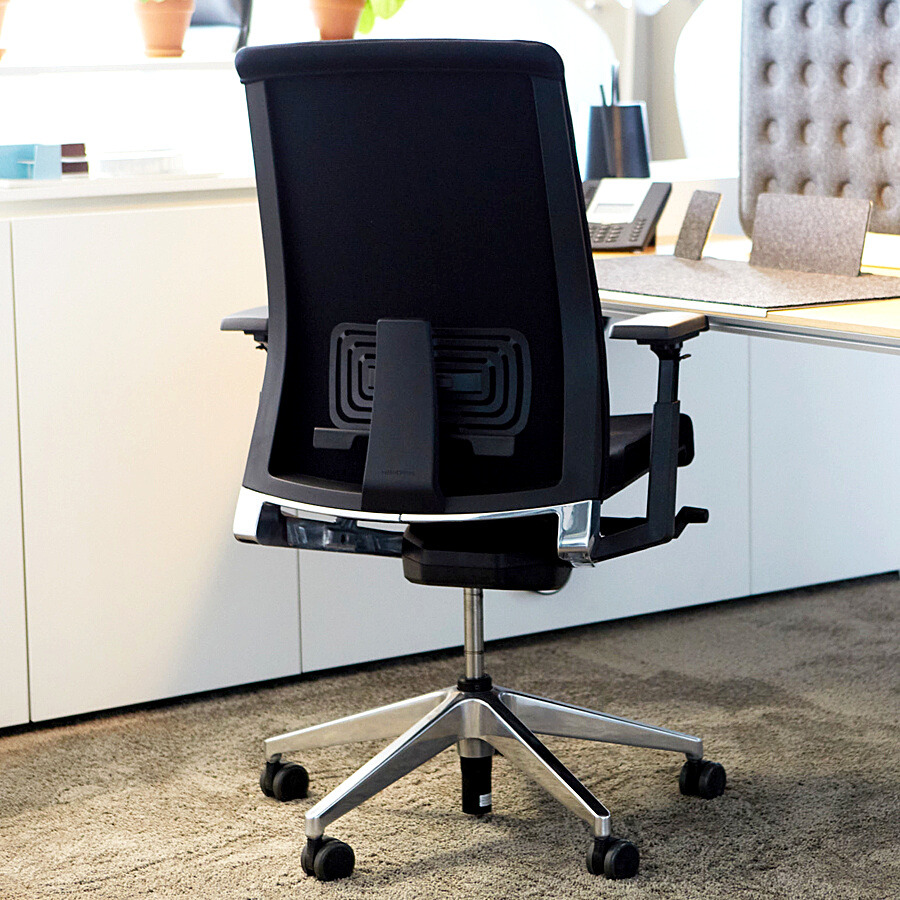 HAWORTH Very Task (Comforto 62) Bürodrehstuhl schwarz gepolstert