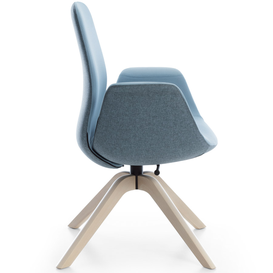 Profim ElliePro 20HW Bezug blau - Holzgestell - Seite