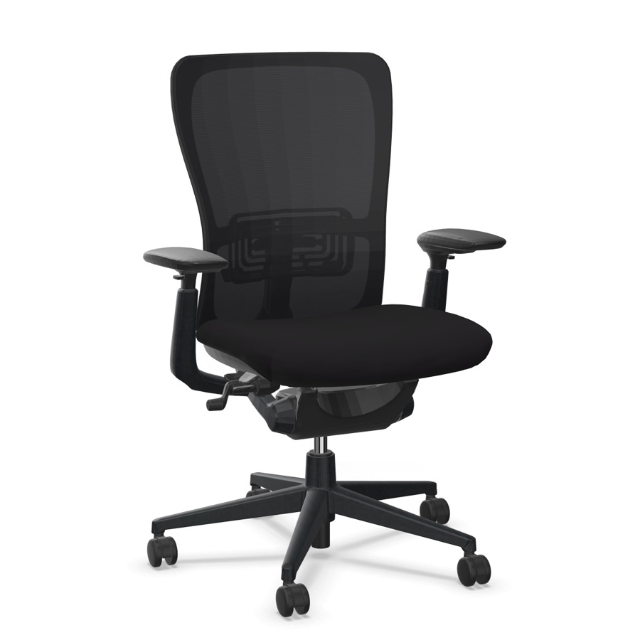 HAWORTH Zody II Bürostuhl | 4D-Armlehnen | AKTIONSMODELL | Schwarz