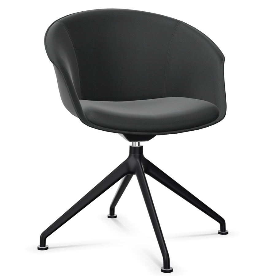 Interstuhl SHUFFLEis1 SU344 - tiefschwarz