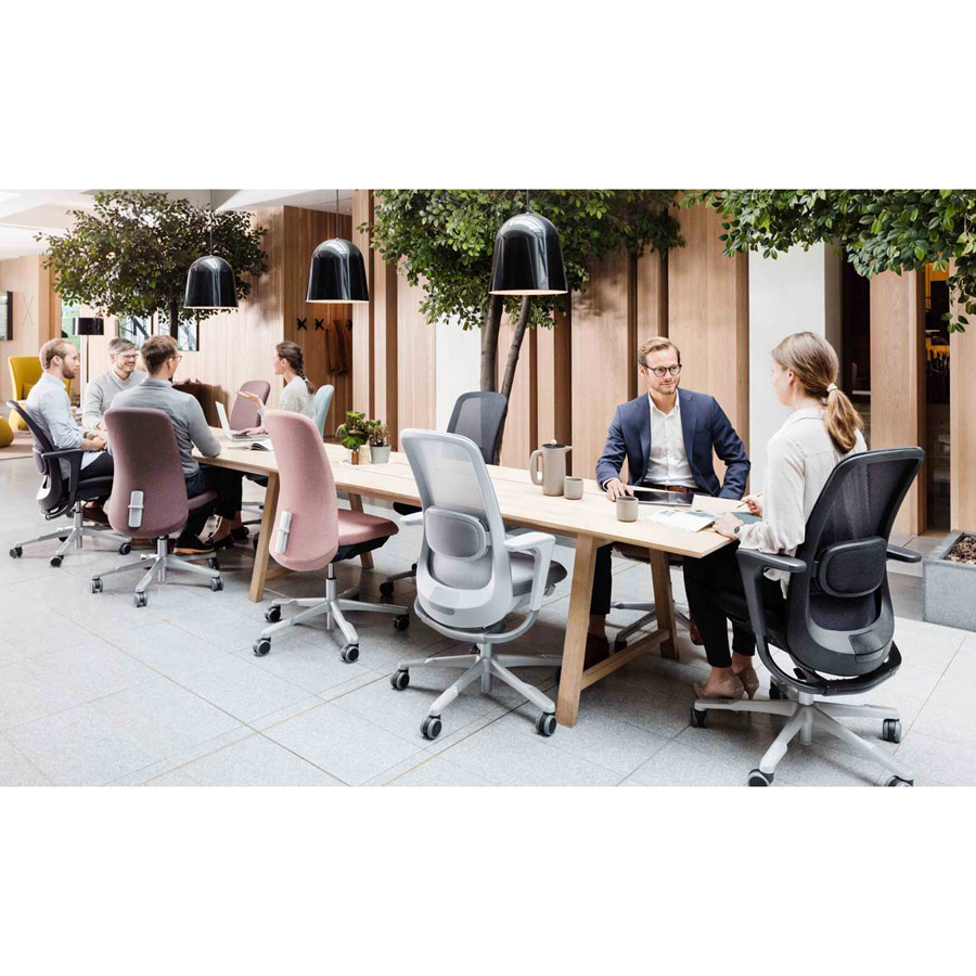 HAG SoFi Mesh am Arbeitsplatz - Beispiel