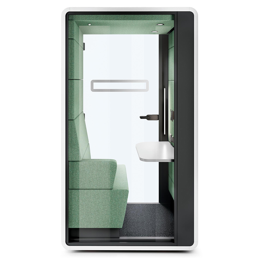 Hushoffice Telefonbox Hushhybrid in Wool Jade